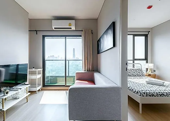 Lumpini Makkasan Nana Square/central Boutique One-bedroom/four Face Buddha 酒店 3*
